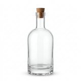 Yuniverse Glass Bottle with Cork Lid – 500ml