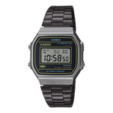 Casio Vintage Series Digital Gun Metal Strap Unisex Watch