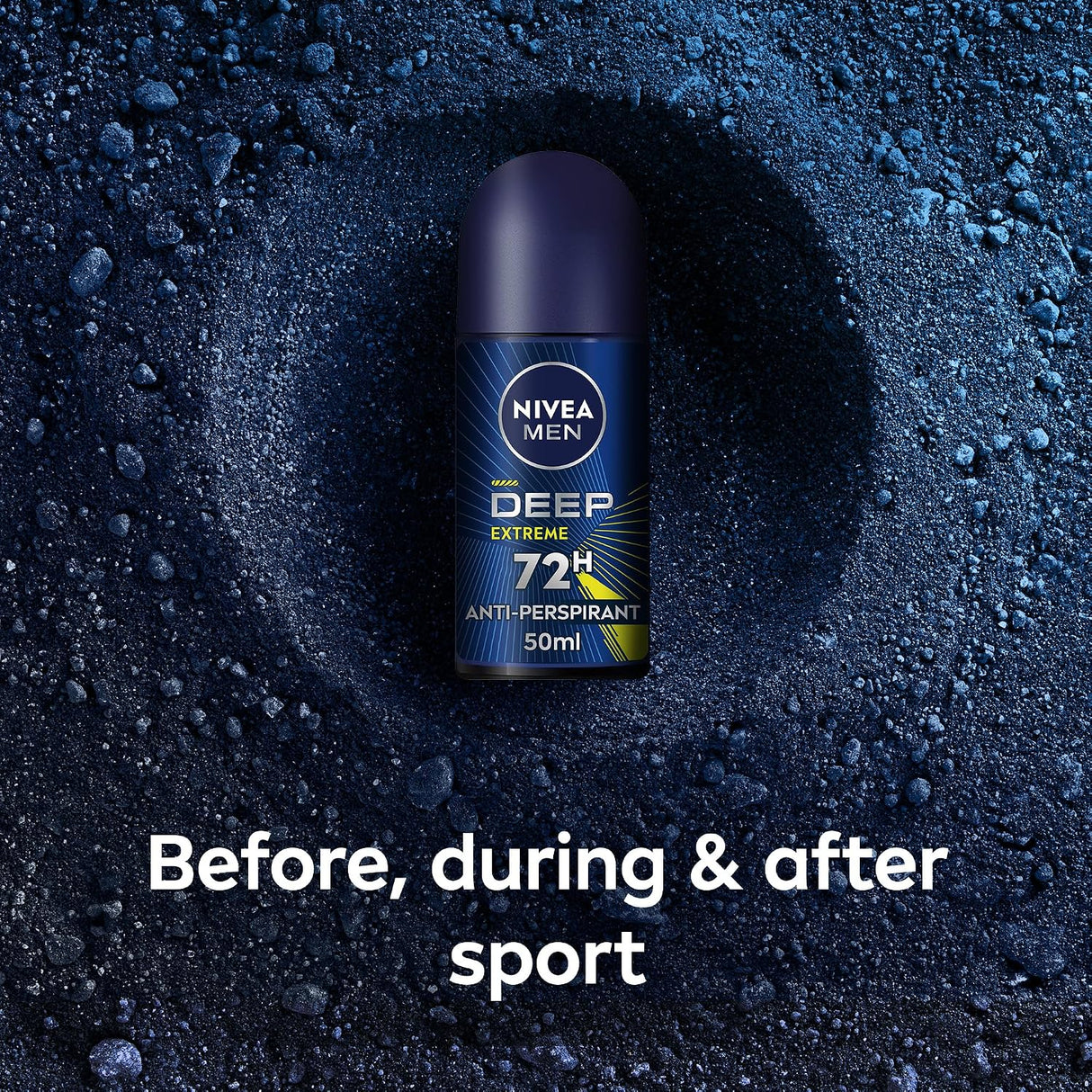 Nivea Men Deep Extreme Maxx Tech 72H Anti-Perspirant Roll-On 50ml