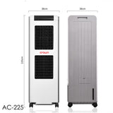 Crownline Evaporative Air Cooler With Remote Control AC-225