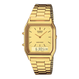 Casio Vintage AQ-230GA-9DMQ Unisex Analog-Digital Gold Watch