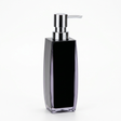 Acrylic Liquid Soap Dispenser Black - 400ml