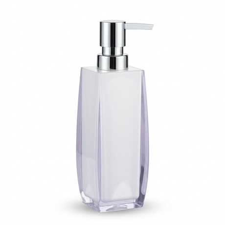 Acrylic Liquid Soap Dispenser White - 400ml