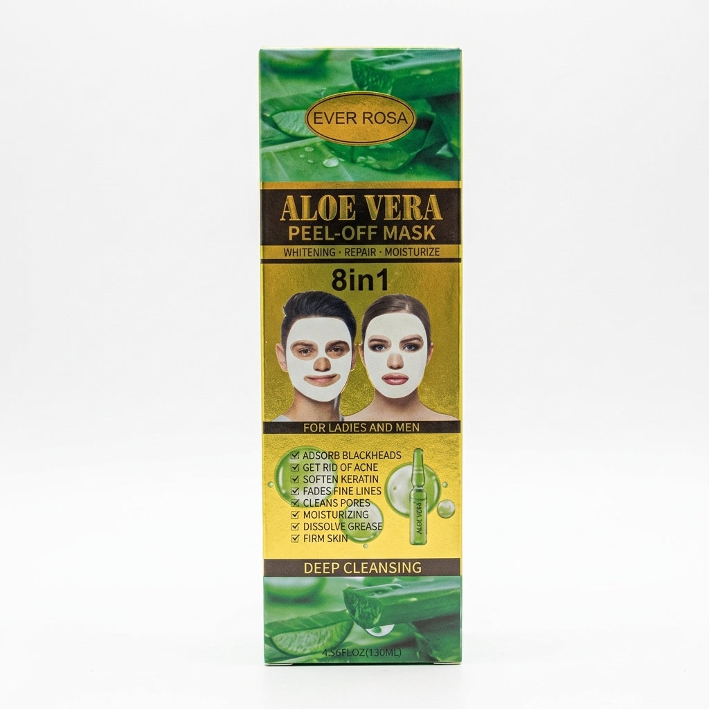 Ever Rosa Aloe Vera 8-in-1 Peel-Off Face Mask – 130 ml