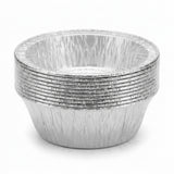 Sunny Aluminium Bowls 200 cc, Silver, 10 Pieces