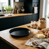 Aluminium Round Pizza Pan 26.5 cm – Black