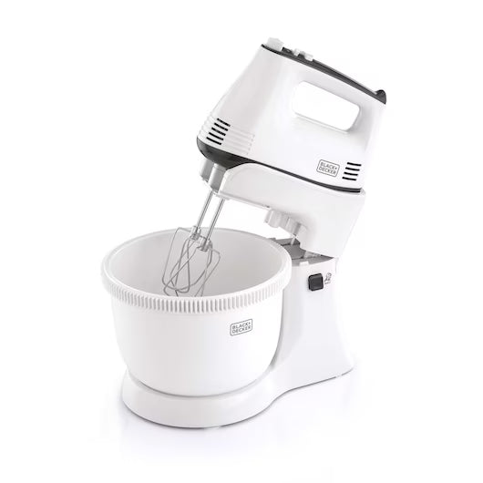 Black & Decker Hand Mixer 300W Bowl & Stand Mixer, M700