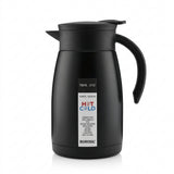 Borosil Insulated Stainless Steel Vacuum Flask Carafe, 750 ml, Black
