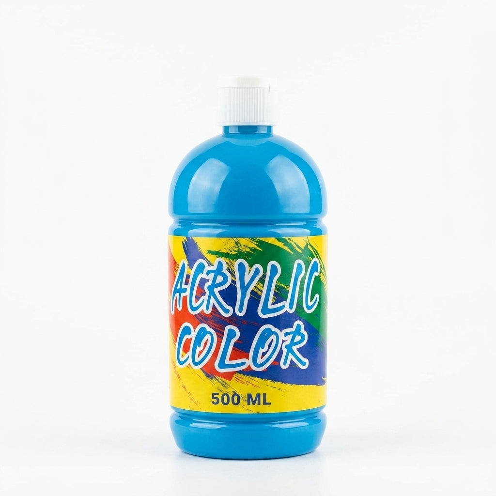 Basic Acrylic Color Paint 500ml – Sky Blue