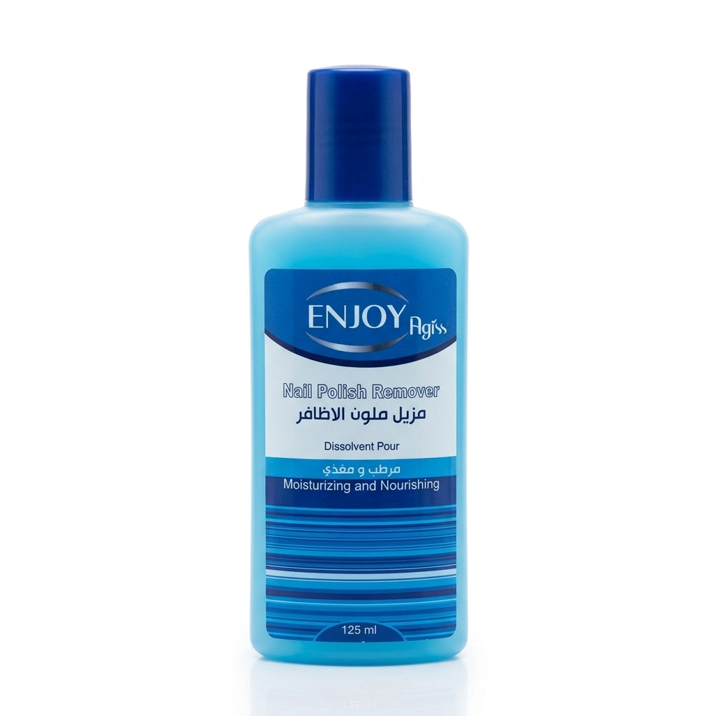 Enjoy Nail Polish Remover – Moisturizing and Nourishing, 125 ml