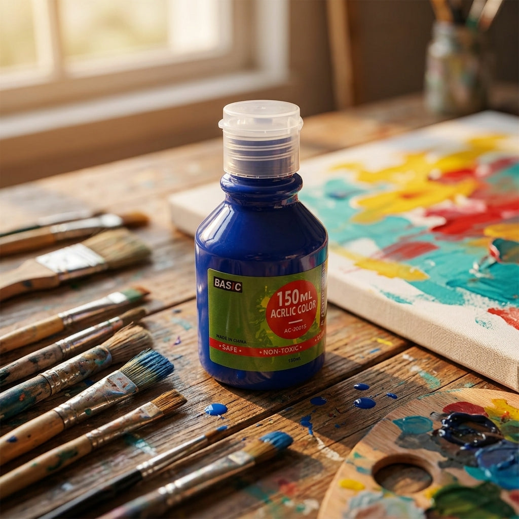 Basic Acrylic Color 150ml – Blue