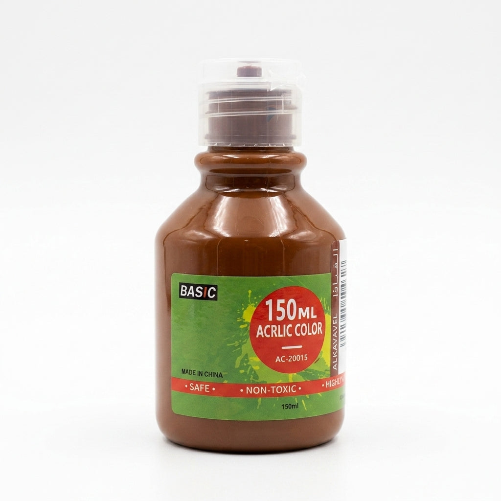 Basic Acrylic Color 150ml – Brown