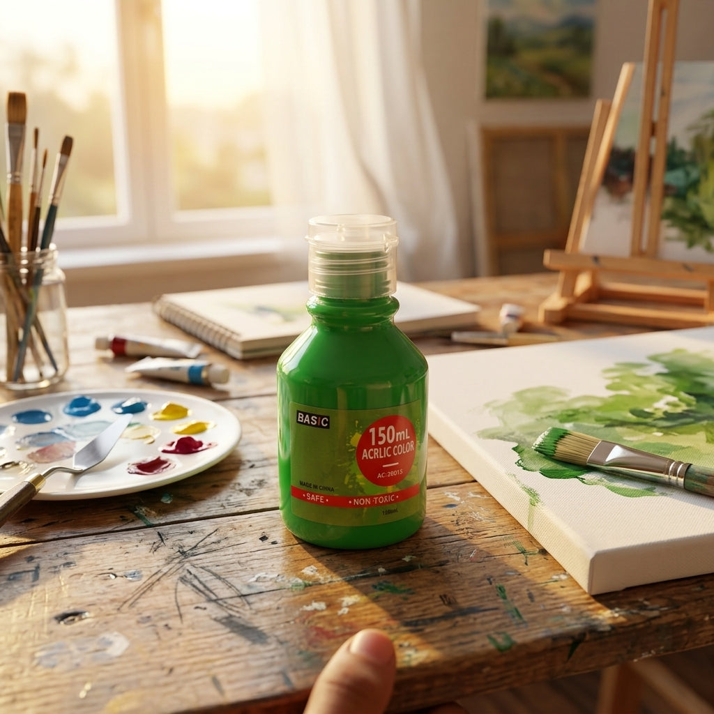 Basic Acrylic Color 150ml – Green
