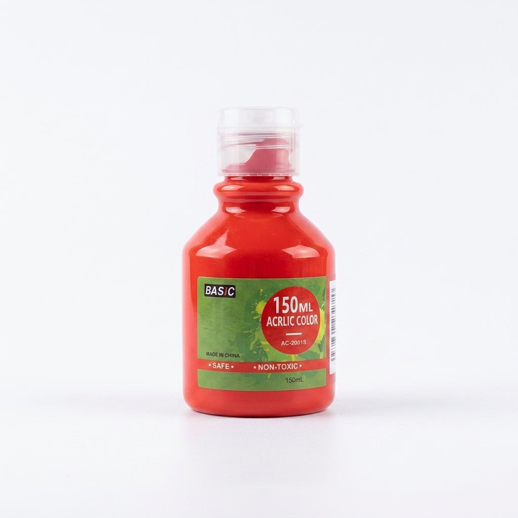 Basic Acrylic Color 150ml – Red