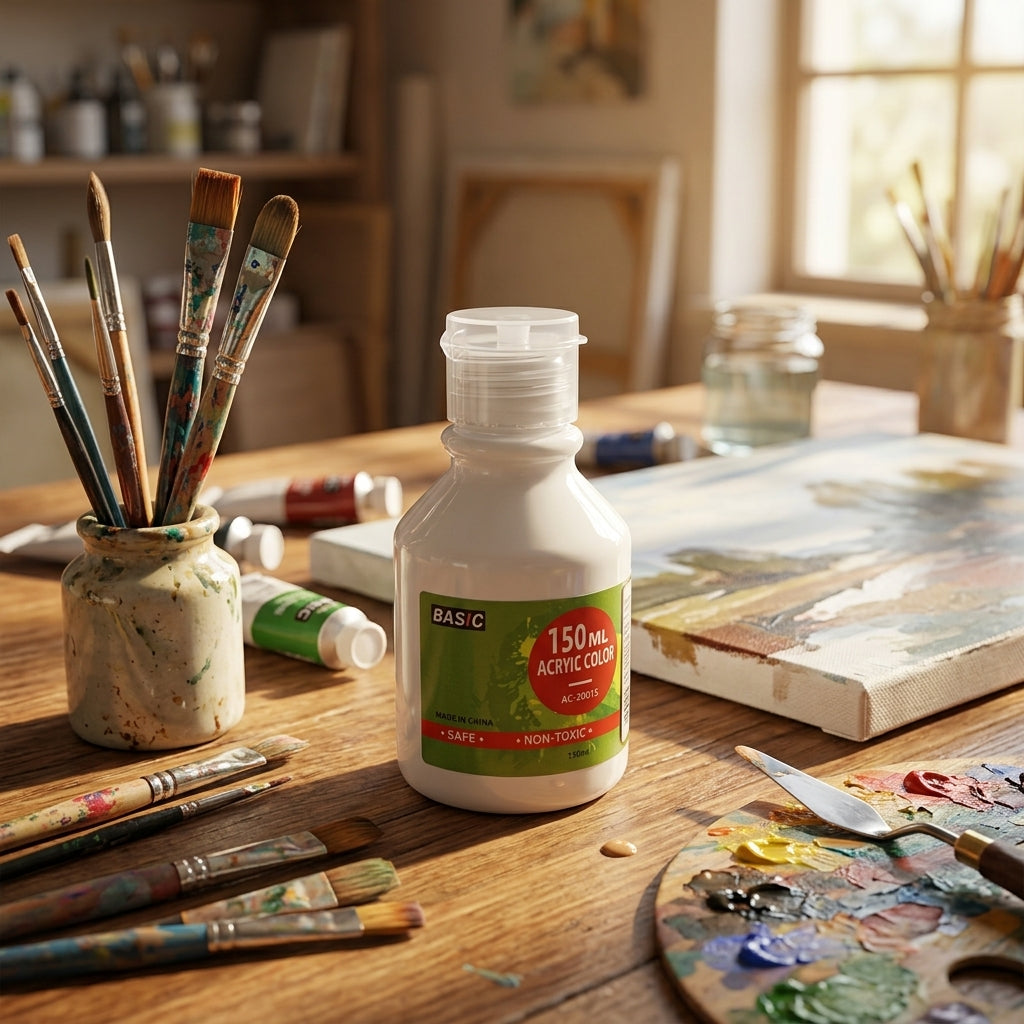 Basic Acrylic Color 150ml – White