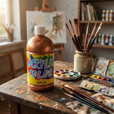 Basic Acrylic Color Paint 500ml – Metallic Bronze