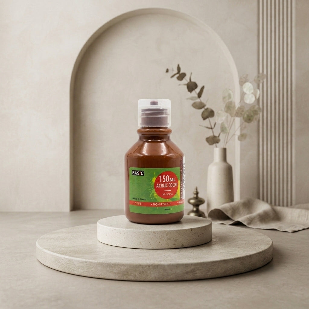 Basic Acrylic Color 150ml – Brown