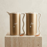 Mahra Vacuum Flask Set, 2 × 1 Litre, Khaki and White