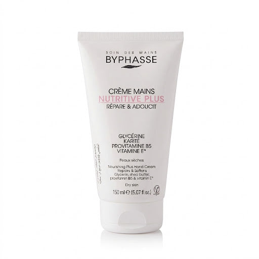 Byphasse Nourishing Plus Hand Cream for Dry Skin – 150 ml
