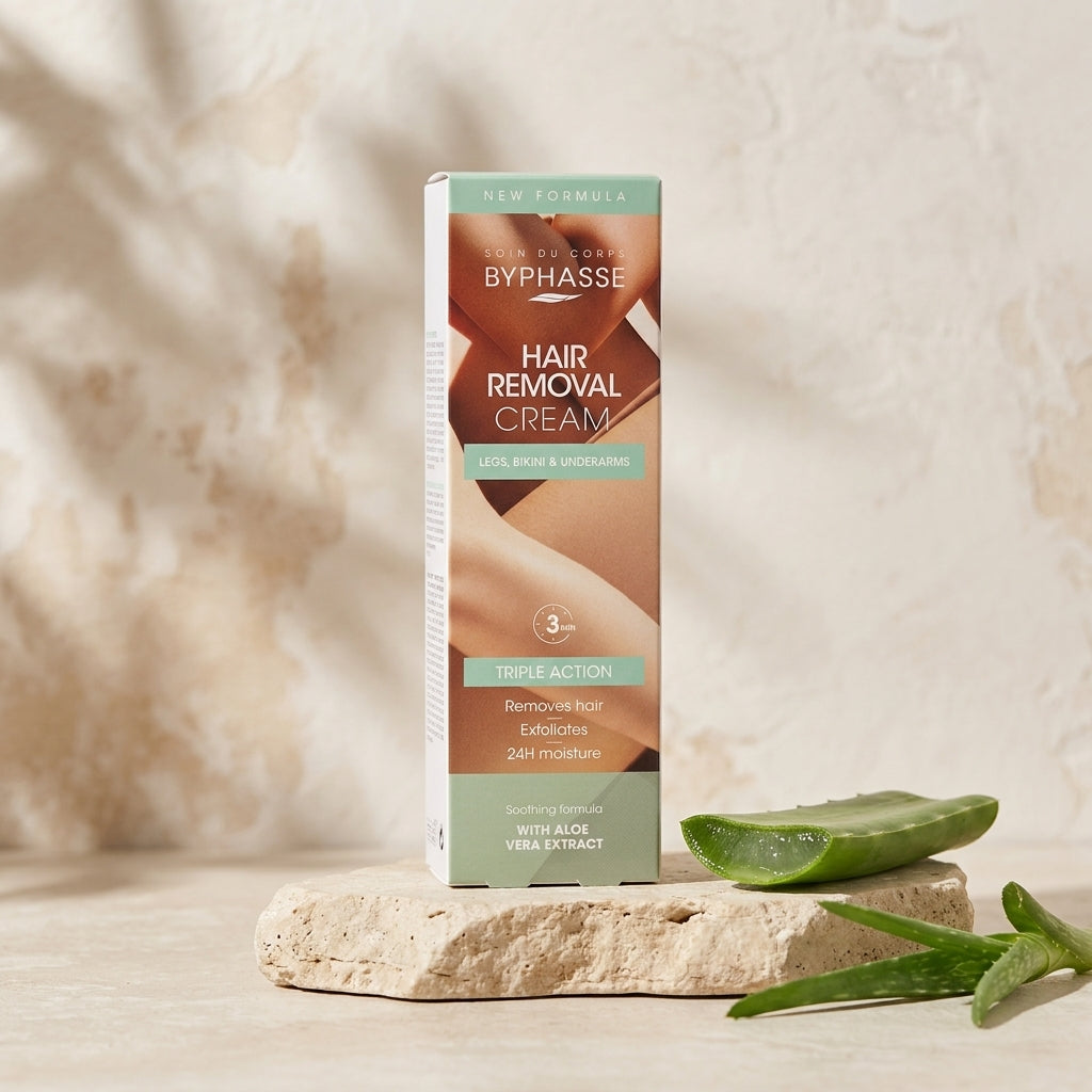 Byphasse Triple Action Hair Removal Cream 125ml