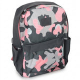 SBC Luxury 4-in-1 School Set 16" – Pink Camo (Backpack, Lunch Bag, Pencil Case & Water Bottle)