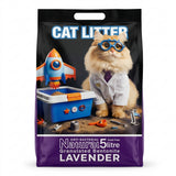Bomshy Natural Lavender Bentonite Cat Litter – 5 Litre