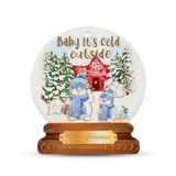 Ceramic-Coated Christmas Coaster - 20cm
