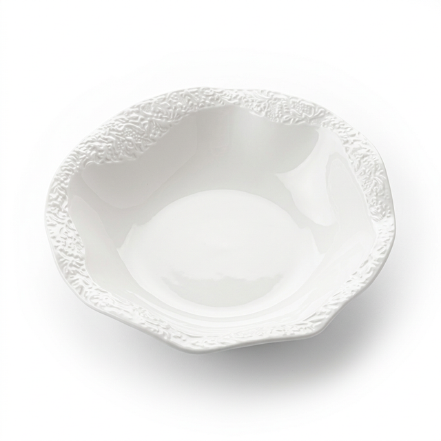 Ceramic Bowl White - 21cm