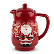Ceramic Christmas Jug with Lid - 1 Litre
