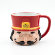 Ceramic Christmas Nutcracker Mug - 350ml