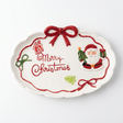 Ceramic Christmas Oval Candy - 26×18cm