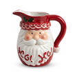 Ceramic Christmas Santa Jug - 1 Litre