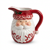 Ceramic Christmas Santa Jug - 1 Litre