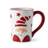 Ceramic Christmas Santa Mug - 300ml