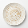 Ceramic Plate Cream & Beige - 20cm