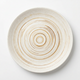 Ceramic Plate Cream & Beige - 20cm