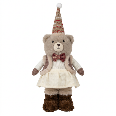 Christmas Decoration Teddy Bear - 30cm