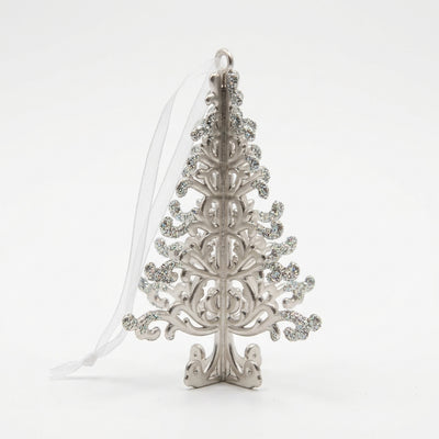 Christmas Tree Plastic Hanging Decoration – 12 cm