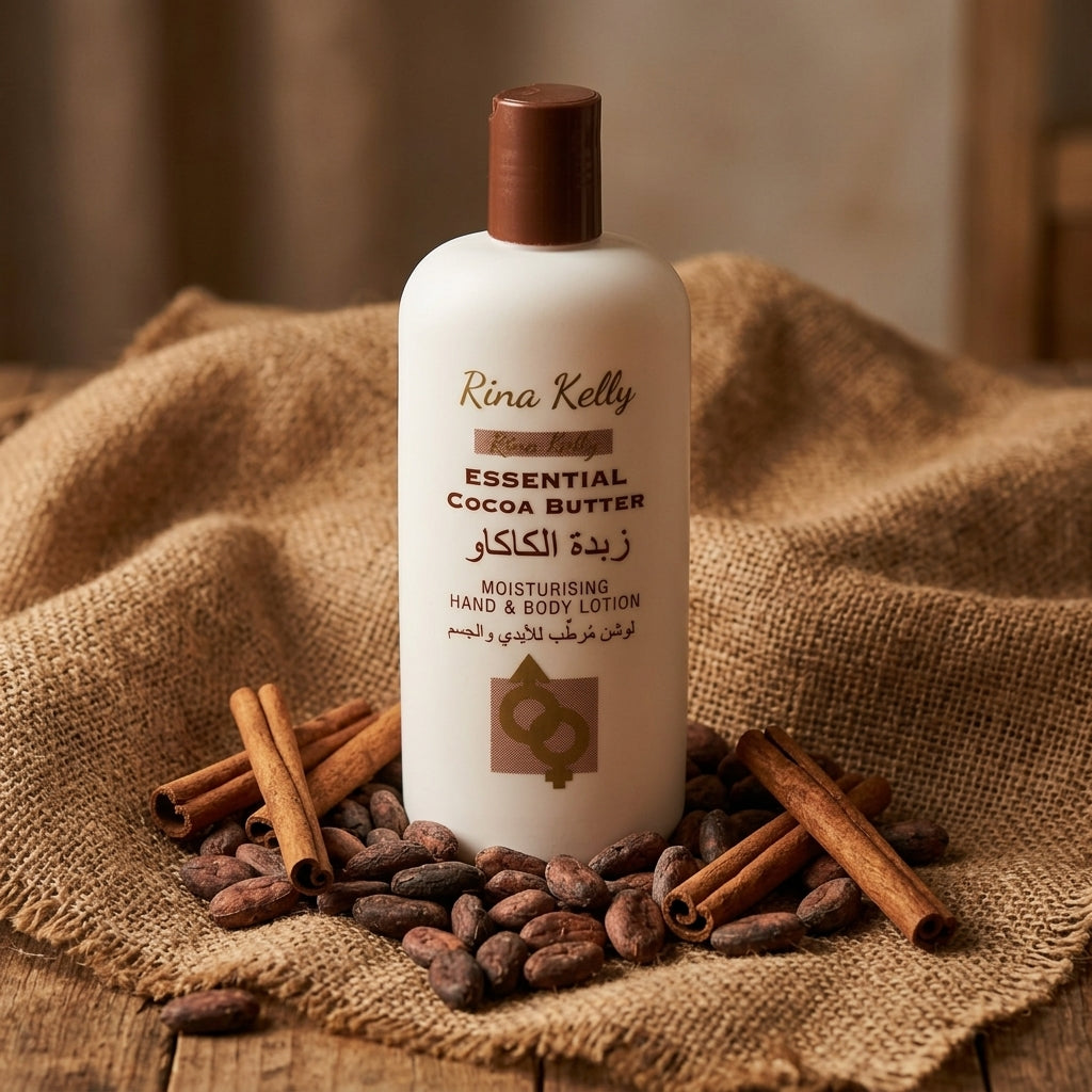 Rina Ketty Essential Cocoa Butter Moisturising Hand & Body Lotion – 625 ml