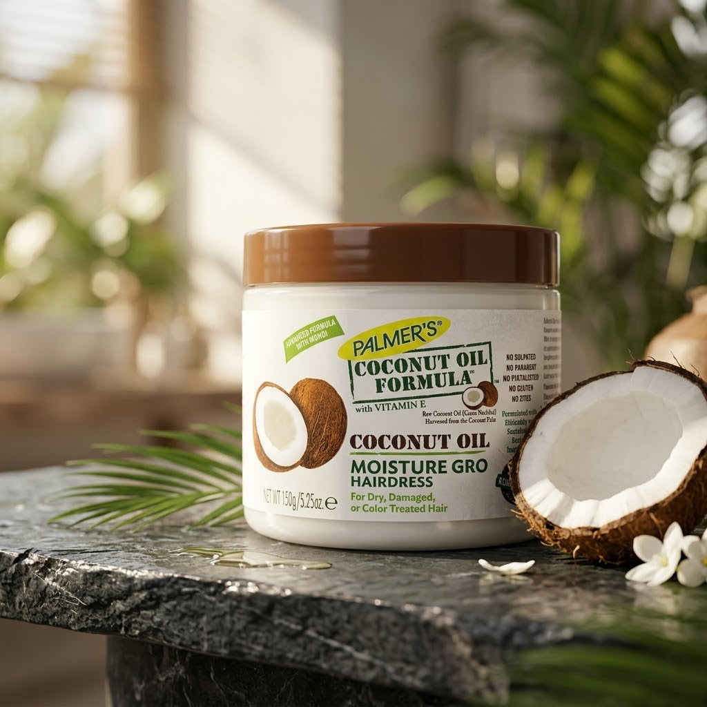 Palmer’s Coconut Oil Formula Moisture Gro Hairdress with Vitamin E – 150g