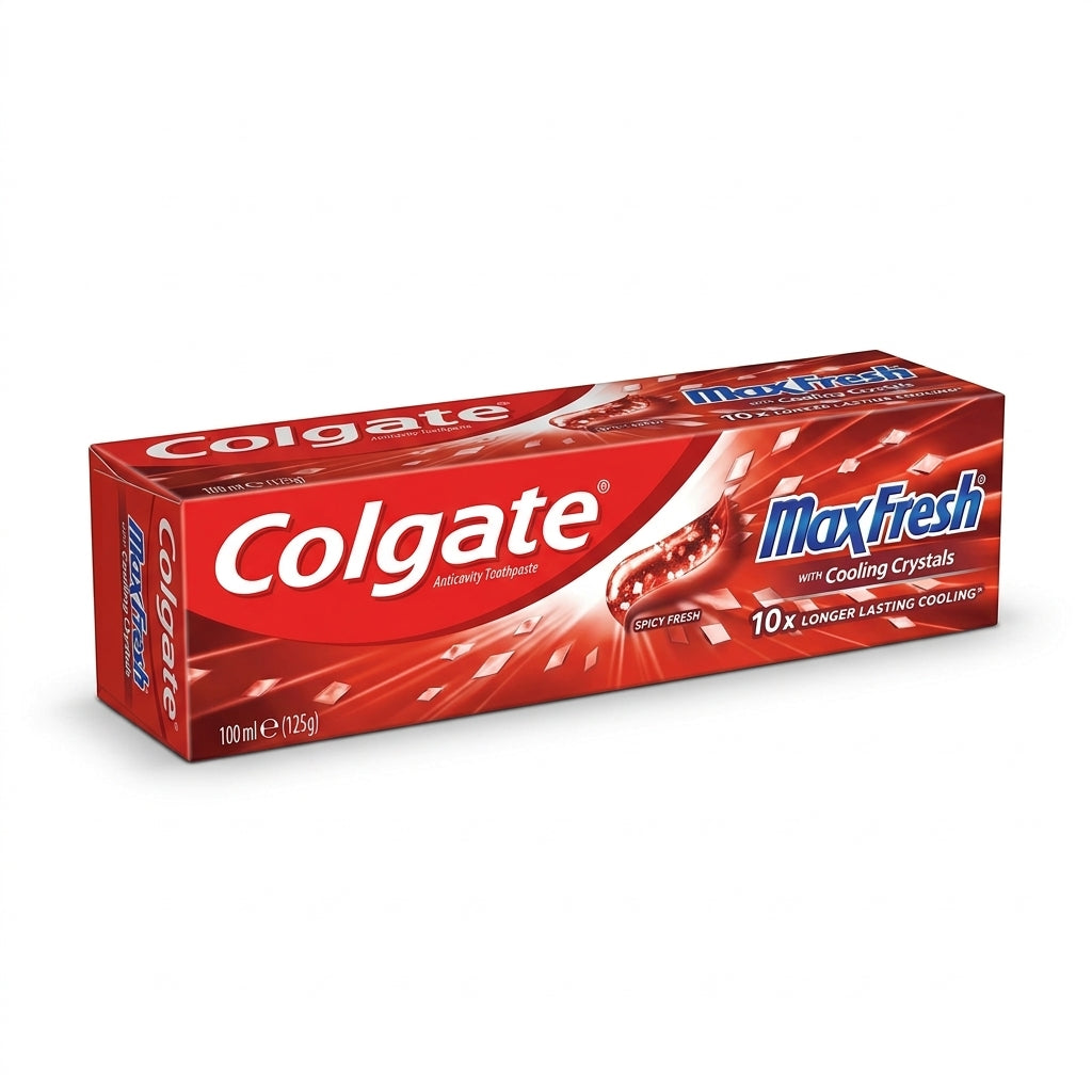 Colgate MaxFresh Spicy Fresh Toothpaste with Cooling Crystals 100 ml