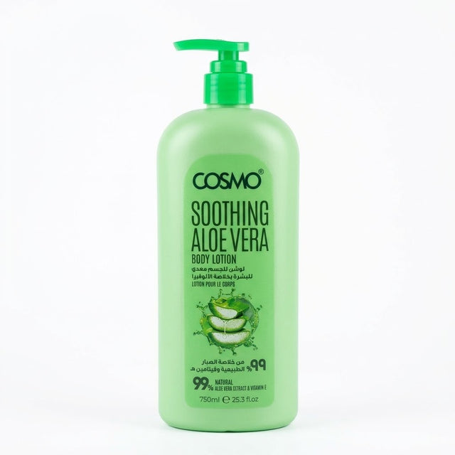 Cosmo Soothing Aloe Vera Body Lotion – 750 ml