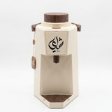 Mahra Vacuum Flask Tea Dispenser – 1.9 L, Cream With Dark Wood