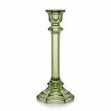 Crystal Candle Holder Olive Green – 24cm