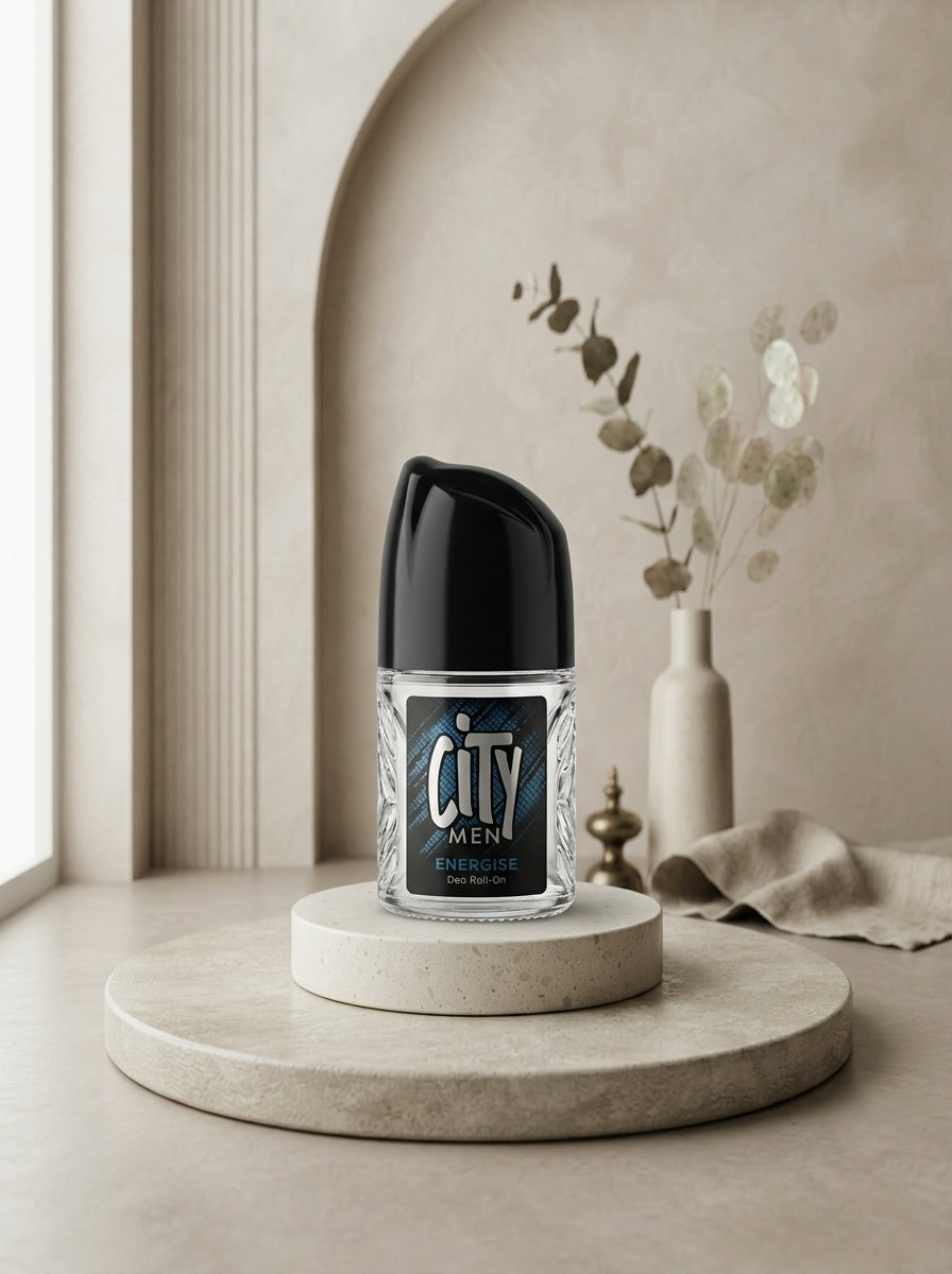 City Men Energise Deodorant Roll-On 50ml