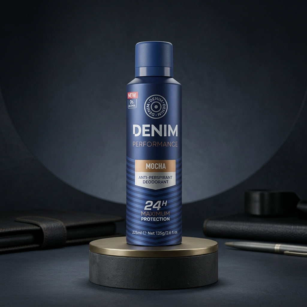 Denim Performance Mocha Anti-Perspirant Deodorant Spray 225ml