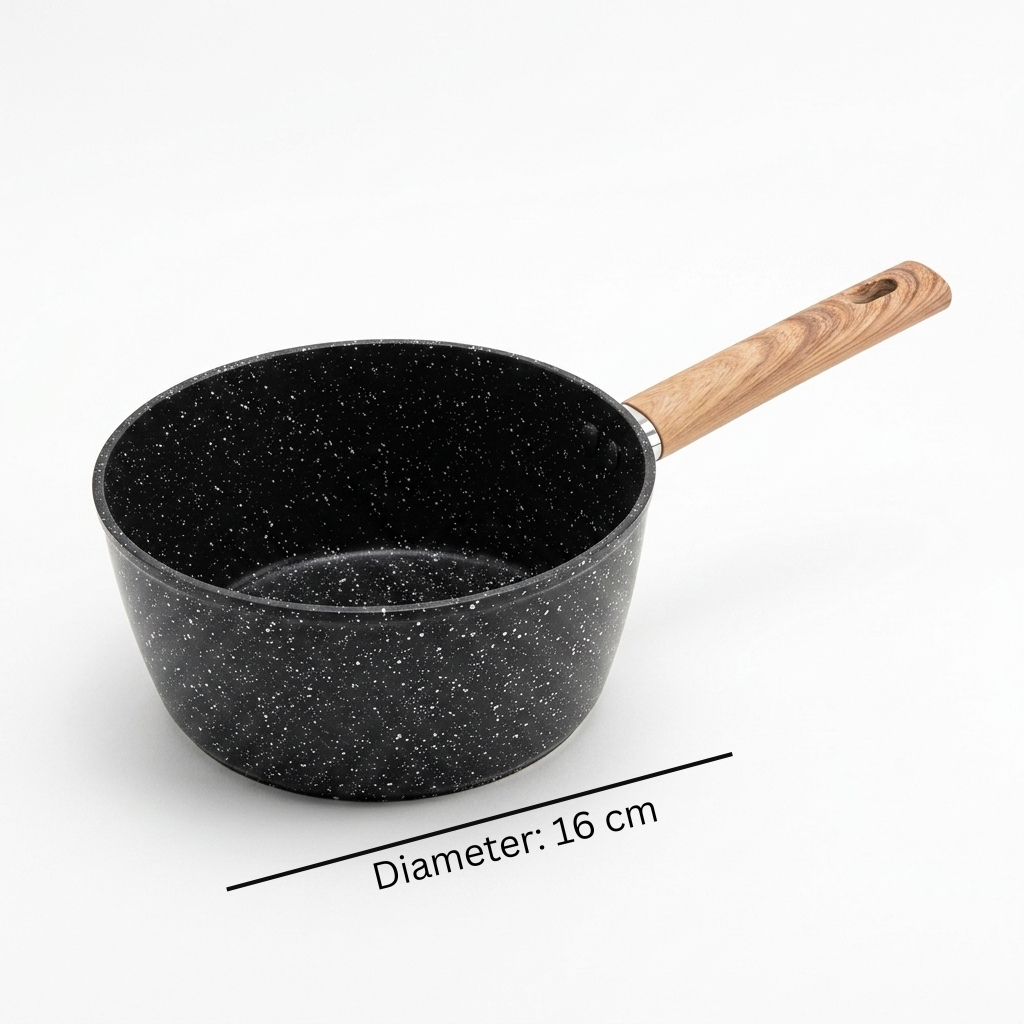 Spanis Home Granite Non-Stick Saucepan 16cm