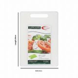 KitchenMark White  PE Plastic Cutting Board - 34 × 23 × 1.9 cm