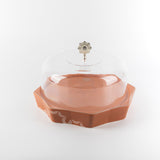 Otantik Octara - Cake Serving Set (9-Pc) - Orange & Silver