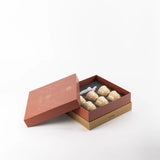 Otantik Octara - Arabic Coffee Cups With Holder - Porcelain- Ivory & Gold